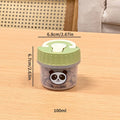 Axyaa Mini Snack Fruit Box: Portable & Reusable Food Container