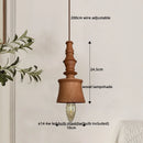 Axyaa Wood LED Pendant Chandelier Hanglampen