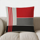 Axyaa Geometric Pattern Digital Print Pillow Cover for Home Decor