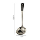Axyaa Stainless Steel Soup Spoon Kitchen Utensil Set