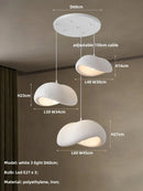 Axyaa Nordic Loft E27 LED Pendant Chandelier for Dining Room and Indoor Lighting