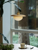 Axyaa LED Medieval Log Cream Chandelier for Modern Home & Restaurant Lighting