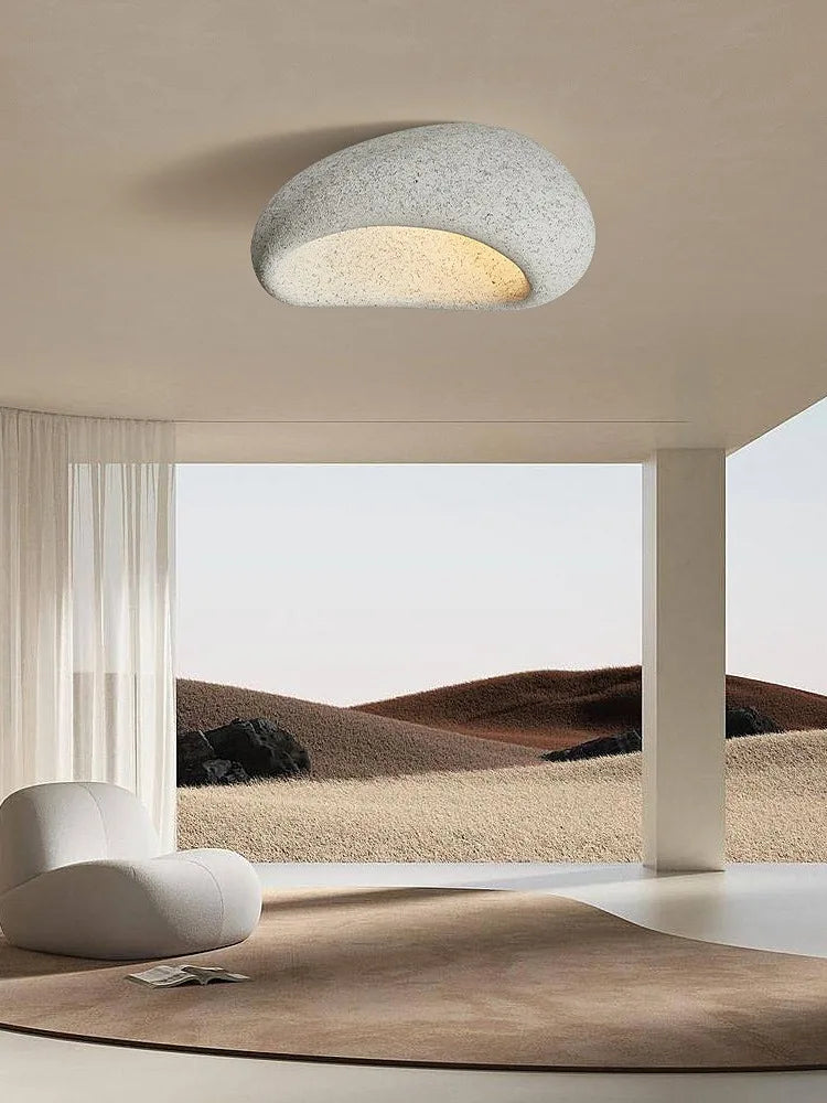 Nordic Style Wabi Sabi Ceiling Chandelier by Axyaa - Modern Art Deco LED E27 Light