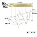 Axyaa Tulips Pendant Lights: Elegant Textured Lustre Flowers LED Dimmable Lamps