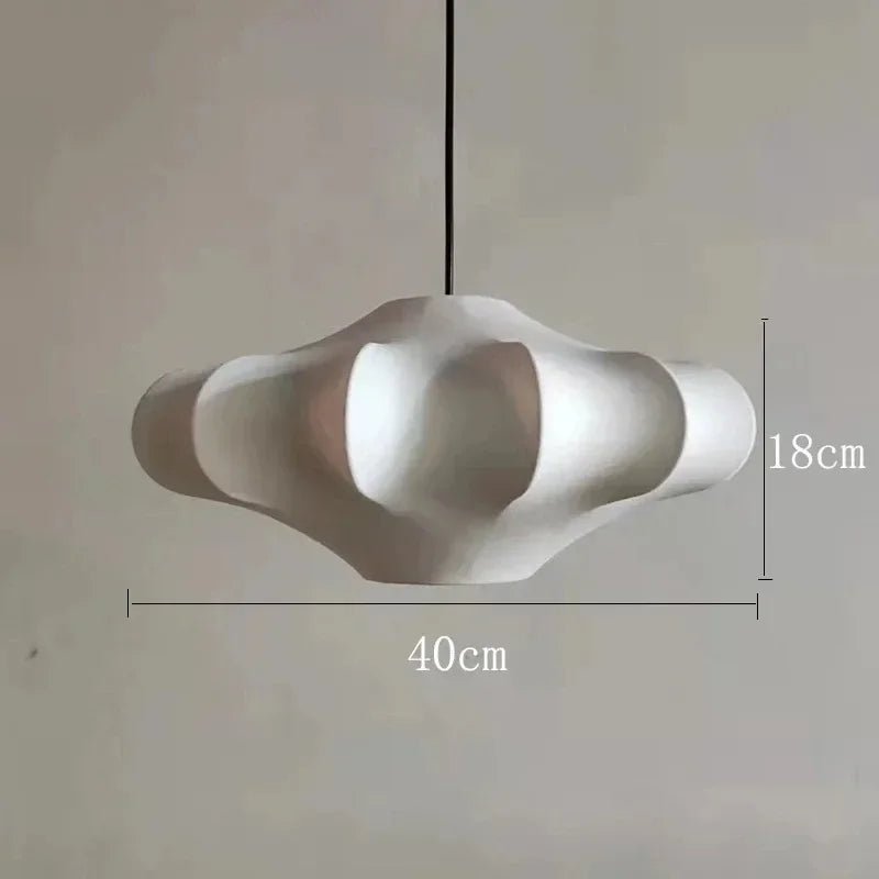 Axyaa Cirrus Silk Pendant Light - Unique Design for Living Room and Office