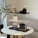 Axyaa 3-Tier Acrylic Beauty Organizer - Space-saving Perfume & Cosmetics Stand
