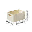 Axyaa Folding Cabinet Storage Box with Handle - Multi-functional Plastic Case