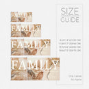 Cozy Home Wall Art Set, Family Quote Posters, Dining Room Decor, Axyaa Brand
