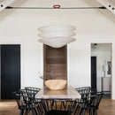 Axyaa Scandinavian Paper Pendant Ceiling Light for Living Room Kitchen