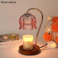 Axyaa Flower Candle Warmer Light: Classic Aromatherapy Diffuser and Lighting Fixtures