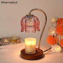 Axyaa Flower Candle Warmer Light: Classic Aromatherapy Diffuser and Lighting Fixtures