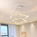 Axyaa LED Ceiling Chandelier for Modern Bedroom and Dining Room