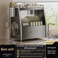 Axyaa Countertop Spice Rack Organizer Cabinet Pantry Shelf Kitchen Storage Holder