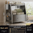 Axyaa Countertop Spice Rack Organizer Cabinet Pantry Shelf Kitchen Storage Holder
