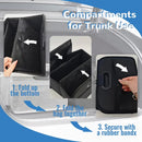 Axyaa Collapsible Car Trunk Organizer: Large Capacity, Portable, Multi-Functional Storage Solution