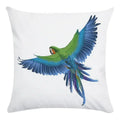 Axyaa Parrot Bird Decorative Throw Pillow Cover - Colorful Polyester Sofa Pillow Cover