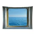 Axyaa Window Scenery Tapestry Wall Hanging for Home Aesthetics