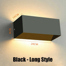 Aluminum LED Wall Lamp 6W12W for Interior Lighting by Axyaa