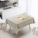 Axyaa Ramadan Kareem Mosque Decorative Tablecloth