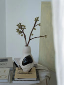 Axya Wabi-Sabi Ceramic Vase for Living Room Decor and Flower Arrangement