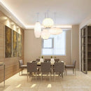 Silk Japanese Pendant Lights for Staircase by Axyaa - LED Restaurant Lighting