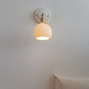 Axyaa Ceramic Pumpkin LED Wall Light - Nordic Minimalism Wandlamp
