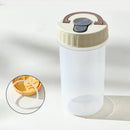 Axyaa Transparent Plastic Water Bottle with Handle, Heat-Resistant Coffee Mug