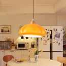 Axyaa Nordic Pumpkin Glass Pendant Light for Home Decor Lighting