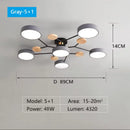 Axyaa LED Chandelier 3-Color Light - Modern Nordic Ceiling Pendant Lamp