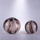 Glass Vase Striped Flower Arrangement Terrarium Home Decoration by Axyaa