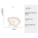 Axyaa Modern Cement Chandelier Dining Kitchen Silk Pendant Light