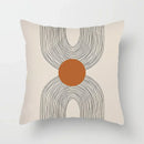 Axyaa Abstract Line Pattern Cushion Cover for Stylish Home Decor