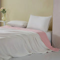 Axyaa Cool Silk Summer Quilt - Machine Washable, Double Ice Silk - Black Tech