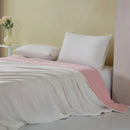 Axyaa Cool Silk Summer Quilt - Machine Washable, Double Ice Silk - Black Tech