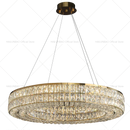 Axyaa Crystal Chandelier: Modern Luxury Lighting for Living Room, Restaurant, and Villa