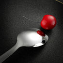 Axyaa Stainless Steel Long Handle Soup Spoon Colander Mixing Teaspoon Set