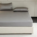 Axyaa Mulberry Silk Fitted Bed Sheet: Single/Double/King/Queen Size Mattress Cover
