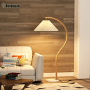 Nordic Corner Bedside Floor Lamp Axyaa Led Light for Bedroom and Living Room