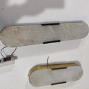 Axyaa Marble LED Wall Light Copper Finish Bedroom Stair Aisle Sconce Lighting