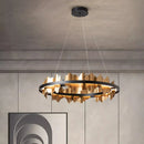 Axyaa Modern LED Pendant Light Chandeliers for Living Room and Dining Room