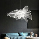 Axyaa Floral Pendant Chandelier: Modern Nordic Design for Home Decor