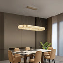 Axyaa Modern Crystal Chandelier LED Ceiling Pendant Lights