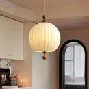 Axyaa Wabi Sabi Cloth Ceiling Chandelier for Bedroom - Retro Indoor Lighting Fixtures