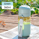 Axyaa Portable Glass Water Cup - Leak-proof & Heat-resisting Drinking Bottle