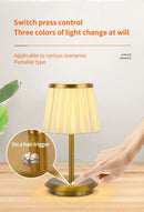 Axya LED Pleated Table Lamp USB Night Light for Atmosphere and Decor