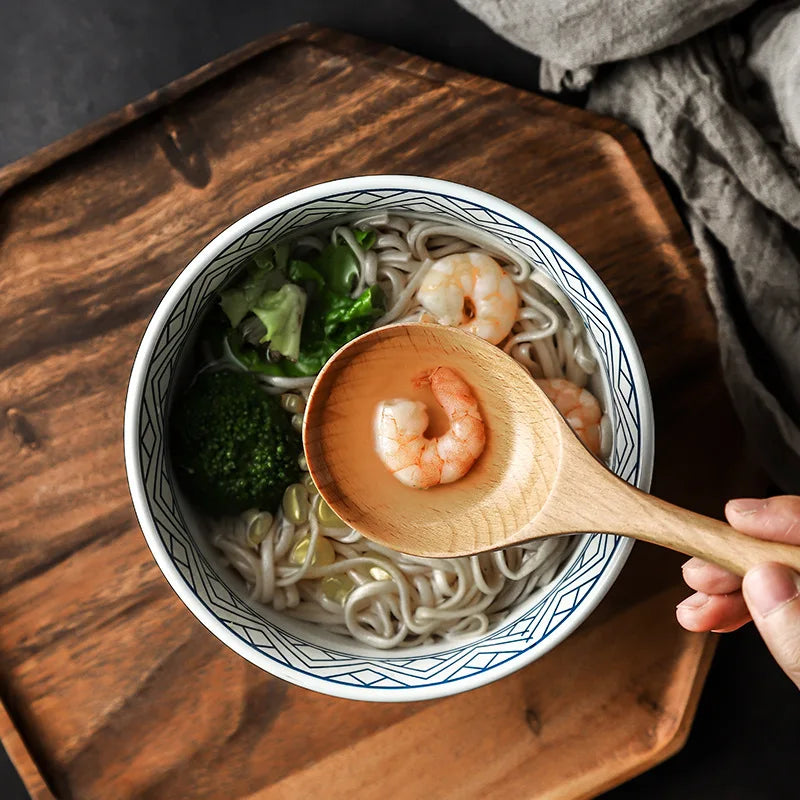 Axyaa Wooden Spoon Set: Eco-Friendly Kitchen Utensils for Mixing, Serving, Stirring