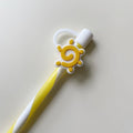 Axyaa Cute Heart Silicone Straw Covers for 7-8mm Straws