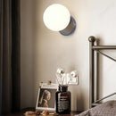 Axyaa Spherical Glass Wall Lamp for Bedroom, Living Room, and Corridor Lighting