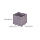 Axyaa Underwear Drawer Organizer Box for Wardrobe Clothes, Bras, Socks, Pants & More