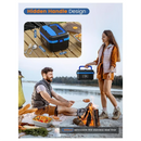 Axyaa Cordless Electric Lunch Box - Rechargeable Self-Heating Food Warmer